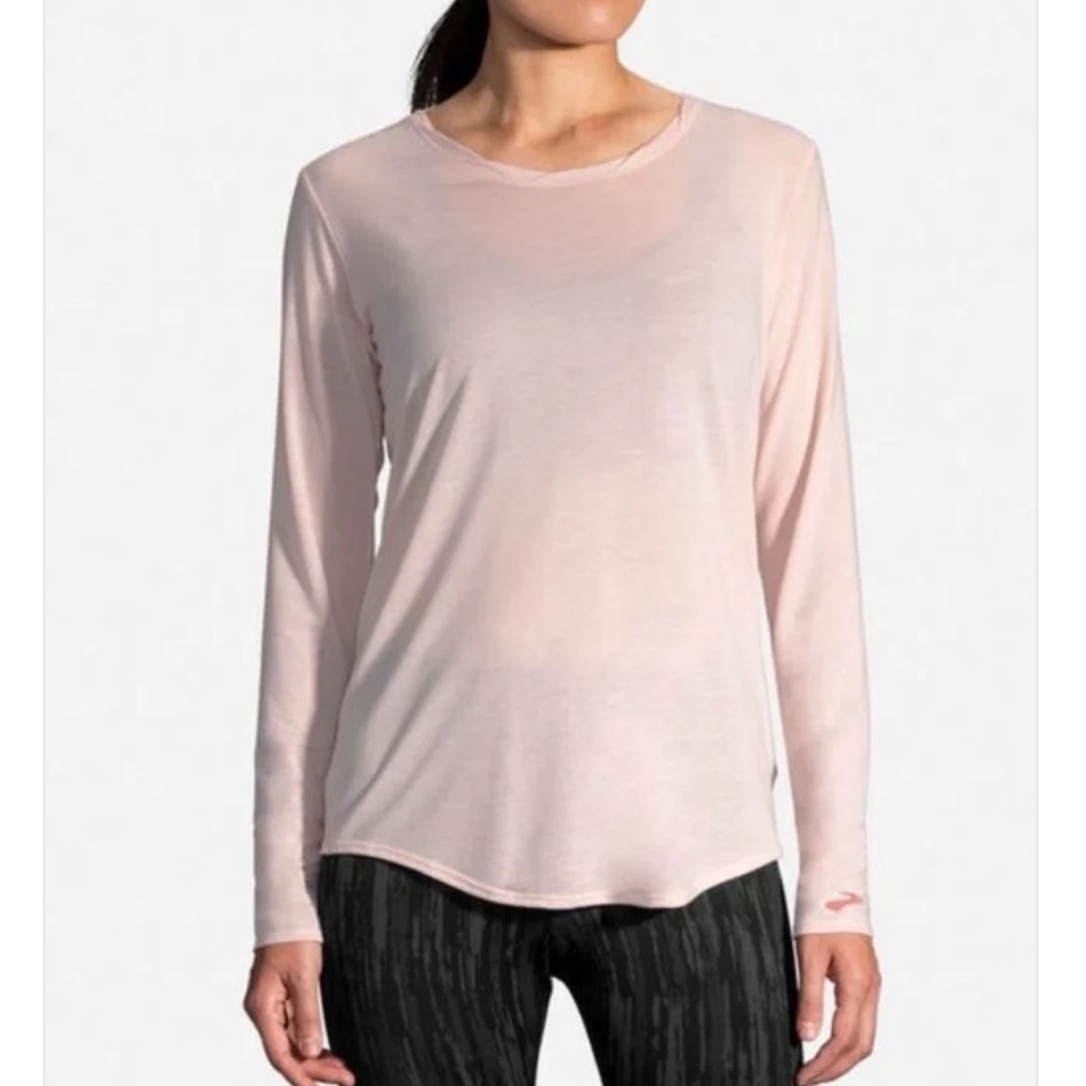 Brooks Women's Soft Blush Long Sleeve Tee